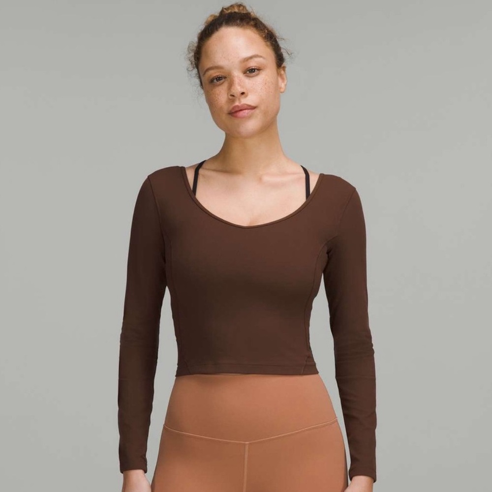 Lululemon Align Long Sleeve Java Color. NWT
